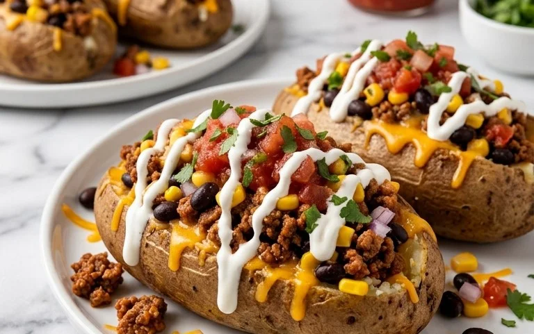 Taco Potatoes – Flavor Fiesta Comfort Food