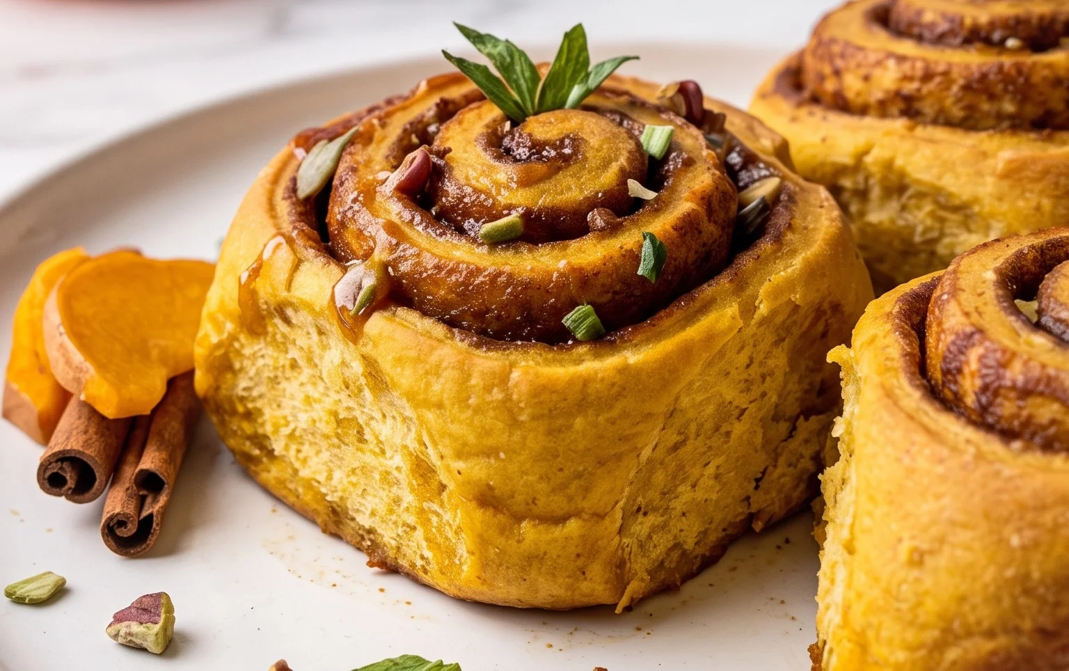Pumpkin Cinnamon Rolls